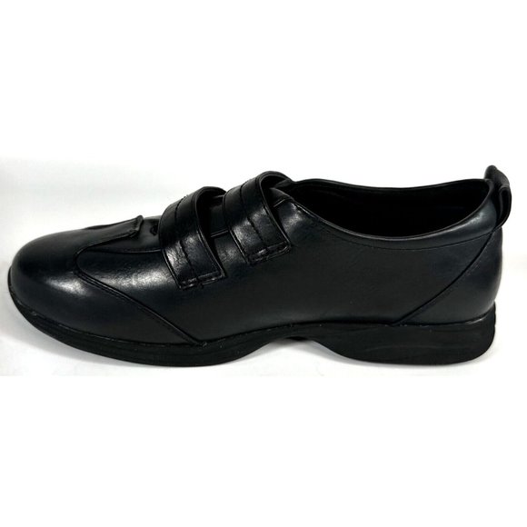 Safety Zone Women's Work Shoes Size 7W Oil & Slip Resistant Non Marking Black - Picture 2 of 8